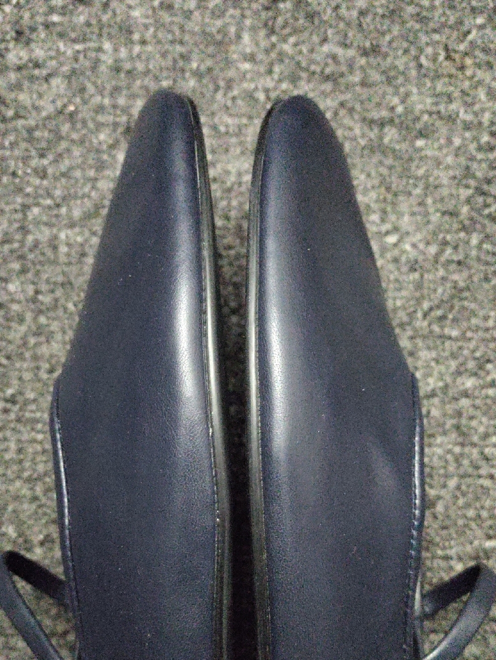 Jeffrey Campbell Navy Mary Jane Flats - Picture 7 of 12